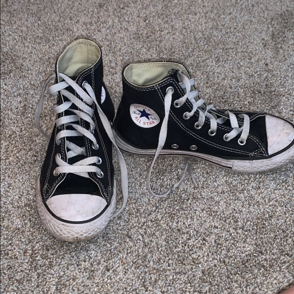 COPY - Black high top converse